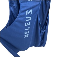 NELEUS Dry Fit Logo Muscle Mesh Tank Top Mens Gym Workout Black Size Medium