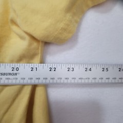 Reel Life Mens T-Shirt Yellow 2XL Short Sleeve Cotton Crew Neck Pullover Outdoor