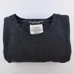 Wolverine FR Flame Resistant T-Shirt Mens XL Gray Long Sleeve Pocket NFPA 2112