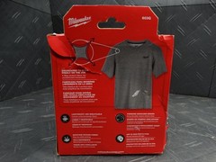 Milwaukee Men’s Large Gray Cotton/Polyester Short-Sleeve Hybrid Work T-Shirt