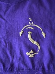 Aladdin Disney Spirit Jersey Shirt Mens Small Purple Movie Broadway Long Sleeve