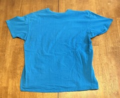 Vintage 90s Virginia Beach T Shirt Medium Single Stitch Seagorse Colorful