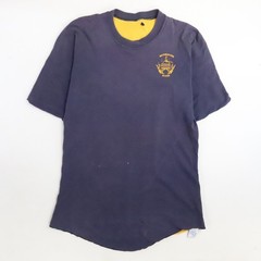 Vintage Saturation Diver NEDU Engineer Double Face Russell Athletic T-Shirt XL