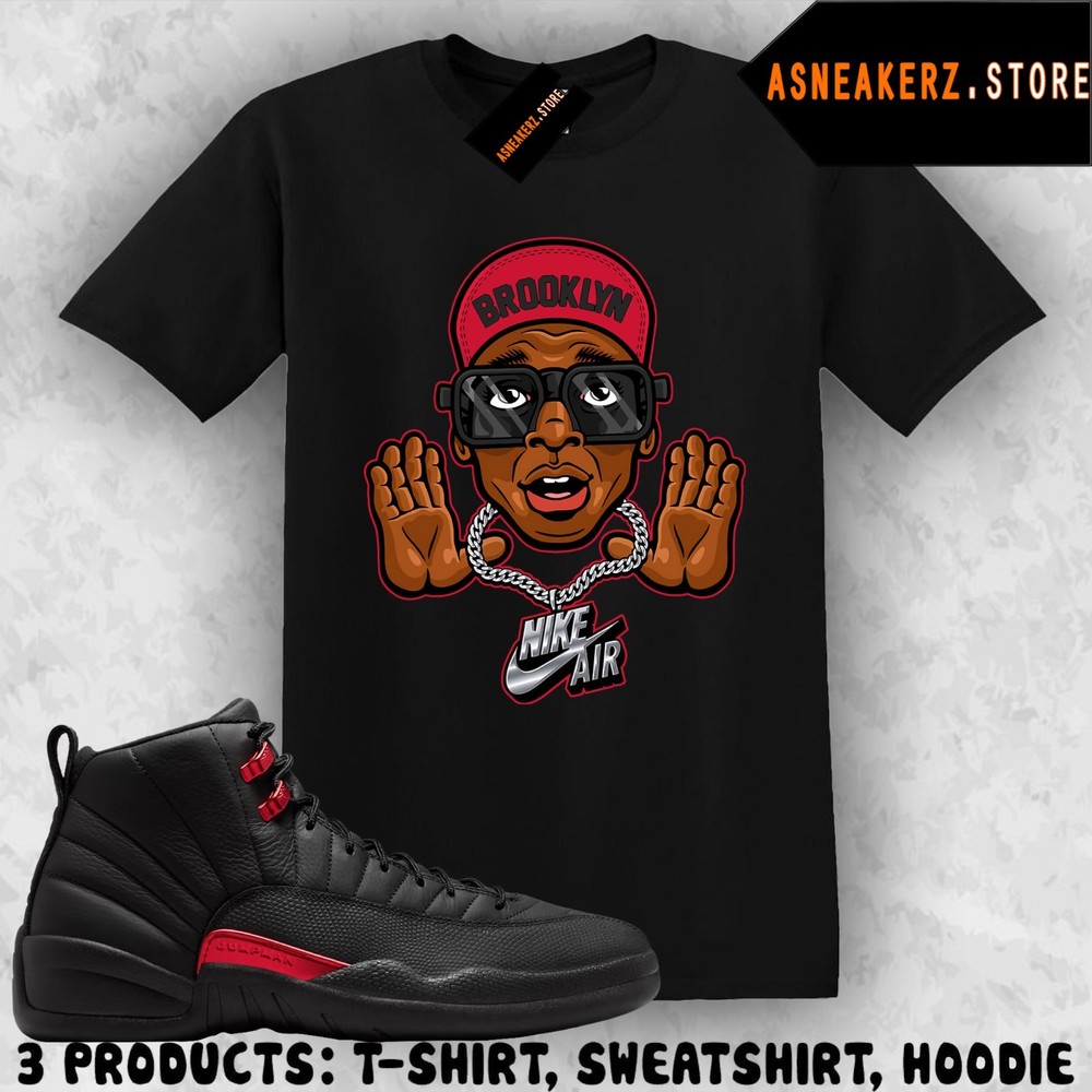 Tee Shirt Matching AJ 12 Bloodline 2026 To Match Sneaker Mars Blackmon T-Shirt