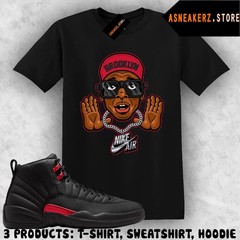 Tee Shirt Matching AJ 12 Bloodline 2026 To Match Sneaker Mars Blackmon T-Shirt