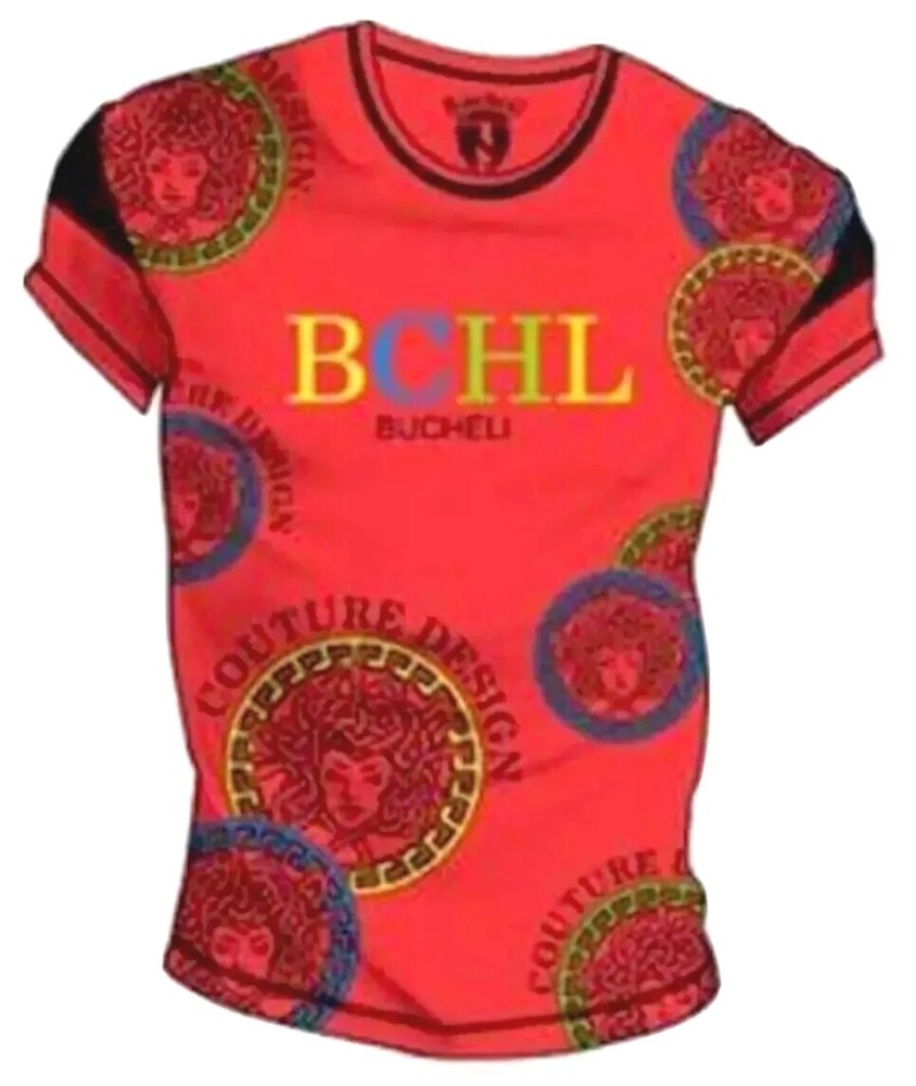 Men’s Bucheli T Shirt,Soft Cotton,Stretch,Italian Style S M……E3.B