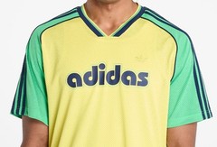NEW MEN’S ADIDAS ORIGINALS TREFOIL RETRO POLY TEE SHIRT ~SIZE LARGE #JD0813