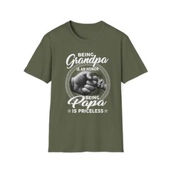 Grandpa Papa Gildan Tee Honor Priceless