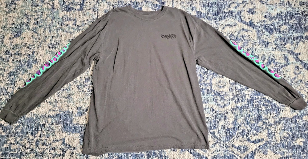 Lady Gaga Chromatica Rain On Me Long Sleeve Shirt Size Large Official Merch LG6