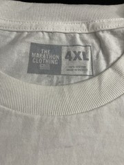 the marathon clothing Crenshaw T Shirt White 4xl New Without Tags