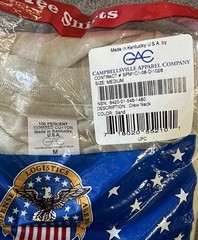 US Army Military Sand T-Shirts 100% Combed Cotton DSCP Desert Medium 3 Pack NEW