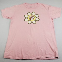 Bucees Shirt Unisex M Pink VW Flower Bus Follow Me Road Trip Dual Retro Graphic