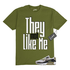 Air Max 90 Light Bone Neutral Olive College Grey Stone T Shirt to Match NLM