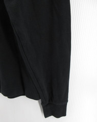 VINTAGE Ralph Lauren Shirt Men Medium Black Turtleneck Red Pony Minimalist *