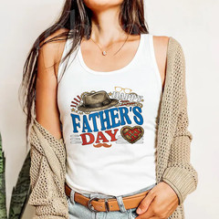 Happy Father’s Day for Mens Dad Papa Grandpa Tank Top