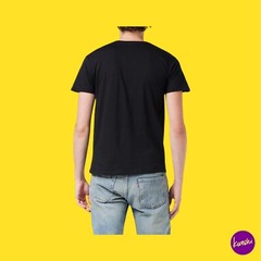 FRUIT OF THE LOOM Men’s Crew Neck T-Shirts, Set of 5, Cotton, Black, UK S | EU S