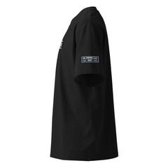 Unisex organic oversized high neck t-shirt