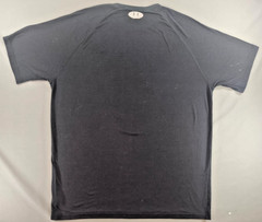 Under Armour HeatGear Black Athletic Shirt Mens Large UA Compression Workout LG
