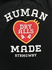 Human Made Dry Alls T-Shirt Size XL Black