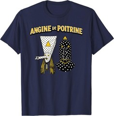 Angine De Poitrine Band Tee Vintage Music Fans Masked T-Shirt