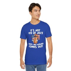 It’s Not 4th Of July Until My Wiener Comes Out T-Shirt