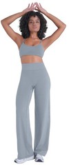 Butt Lifting Wide Leg Yoga Pants – High Waist, No Front Seam, Tummy Control, …