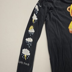 Teddy Fresh “I Have Crippling Anxiety” Long Sleeve Black Shirt, Size Medium