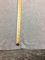 King Size Shirt Mens Size 7XL Big Gray Long Sleeve Cotton