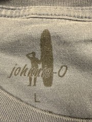Johnnie O Pocket T Shirt Mens Large Blue Embroidered Logo Tag Less Casual Summer