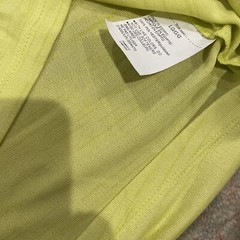 Under Armour Tech 2.0 Tiger T-Shirt UA Lime Yellow Loose Fit Size L