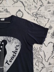 Port & Company Music Teacher Guitar Pick Graphic T-Shirt Men’s Size L