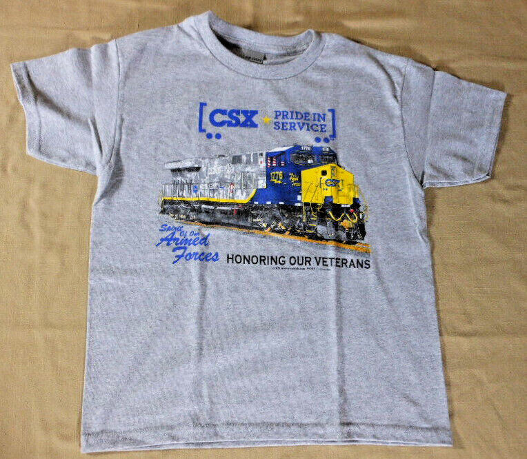 CSX 1776 Veterans Spirit Diesel Youth and Adult Tee