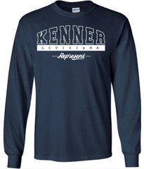 Kenner Louisiana T-Shirt Long Sleeve Graphic tee