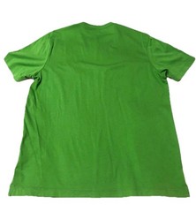 Apple Store Employee Green Short Sleeves Apple Logo Shirt Sz M
