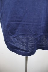 Pierre Cardin Mens T-Shirt Cotton Light Logo Vintage Blue Size 50 Regular Fit