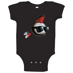 Major League Baseball Movie Retro Baby One Piece