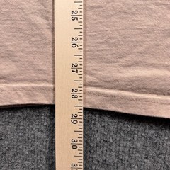 VTG Bayside Graphic Shirt Mens XL Tan Im Dangerous The Thinker Heavyweight USA