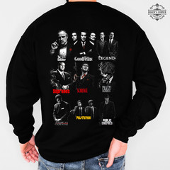 Gangster Legends mix Tee | Mafia characters inspired | Classic movie 80s 90s fan