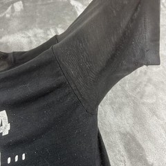 Vintage Oneita Shirt Mens Medium Black POW MIA 58044 Vietnam Double Sided Tee
