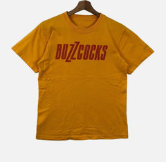 PUNK Rock BAND BUZZCOCKS yellow color full size T-shirt