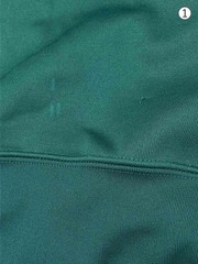 adidas Hoodie, Size 2XO, Green, Polyester Trim, GRN DH5222