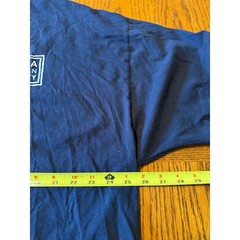 Champion Virginia Wesleyan University Marlins Graphic T-Shirt Navy Blue Mens 3XL