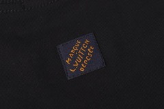 men casual round neck short sleeve men black T-shirt size M/L/XL