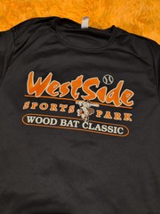 baseball t shirt Westside Sports Park Wood Bat Classic***** Mens Large