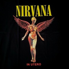 FREE SAME DAY SHIPPING New Classic NIRVANA IN UTERO Album Shirt LARGE