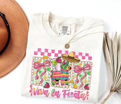 Viva La Fiesta Comfort Tee Shirt Mexican Party Celebration