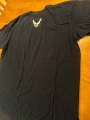 U.S. Air Force T-Shirt Official Logo Military New Men’s Navy Large Tee – NWOT