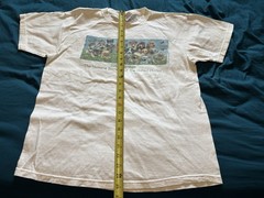 Vintage Humane Society Shirt Mens Large White 2005 Dog Cat Puppy Kitten Pet Y2K
