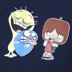 Fosters Home For Imaginary Friends Shirt Size XL Blue Mac Cheese Bloo Cartoon