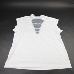 Nike Pro Combat Short Sleeve Shirt Men’s White Used XXL